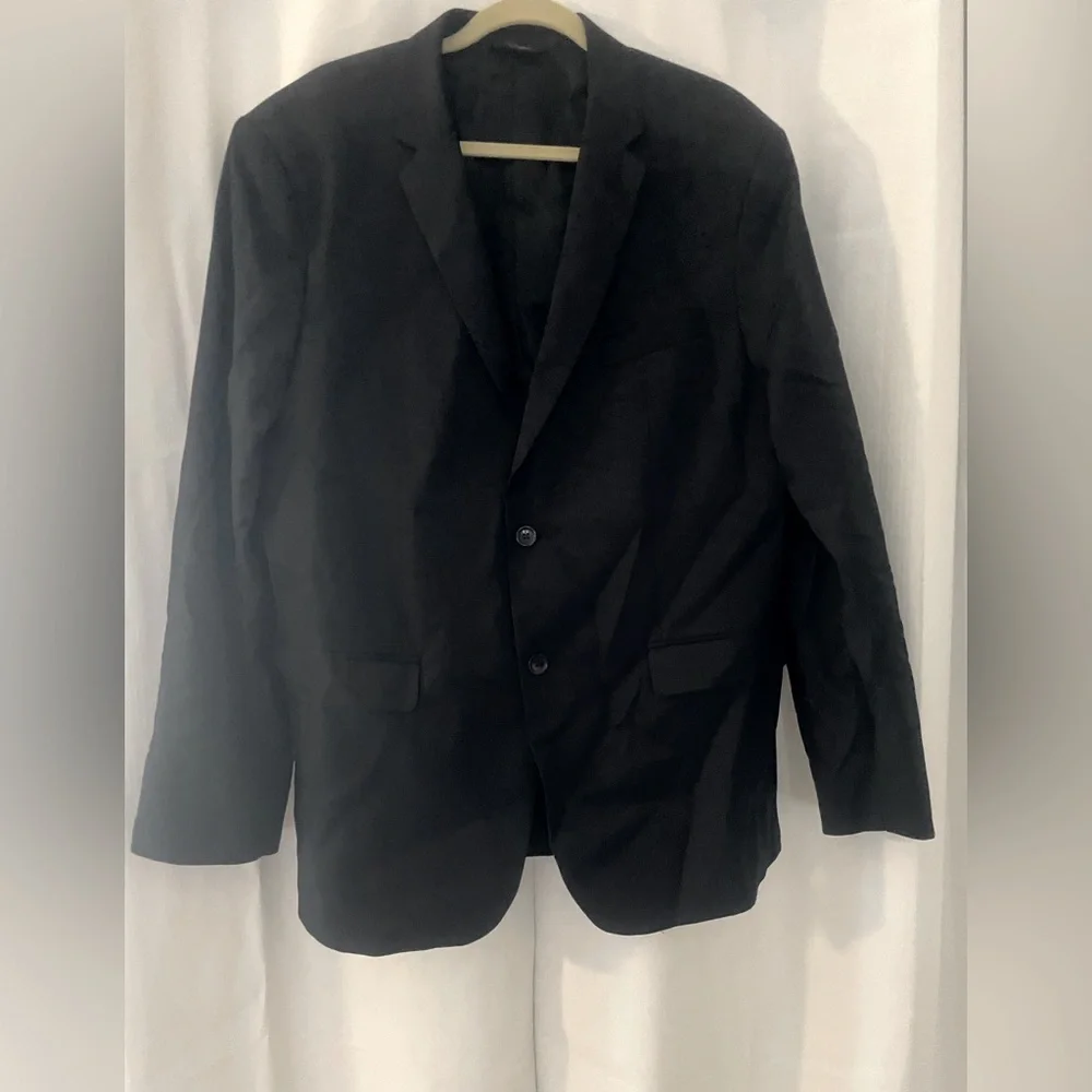 Banana Republic Wool Tailored Fit Suit Jacket size 46 men’s 100% wool